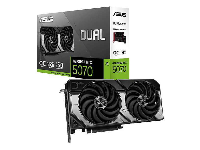 ASUS Dual OC 192Bit GeForce RTX™ 5070 12 GB Ekran Kartı Fiyat
