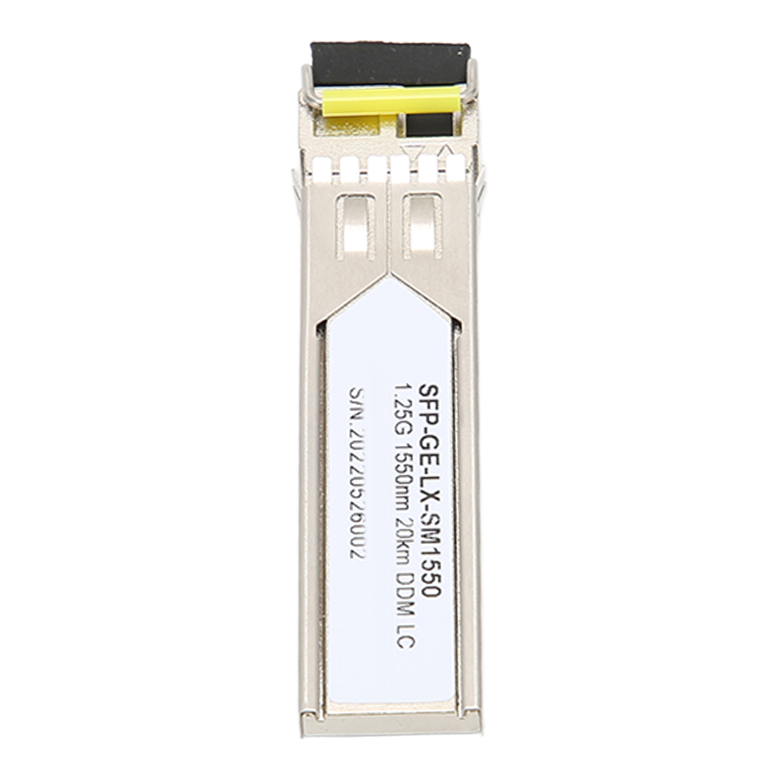 SFP-GE-LX-SM1550, 1,25G 1550nm 20km DDM LC, ein Netzwerkmodul.