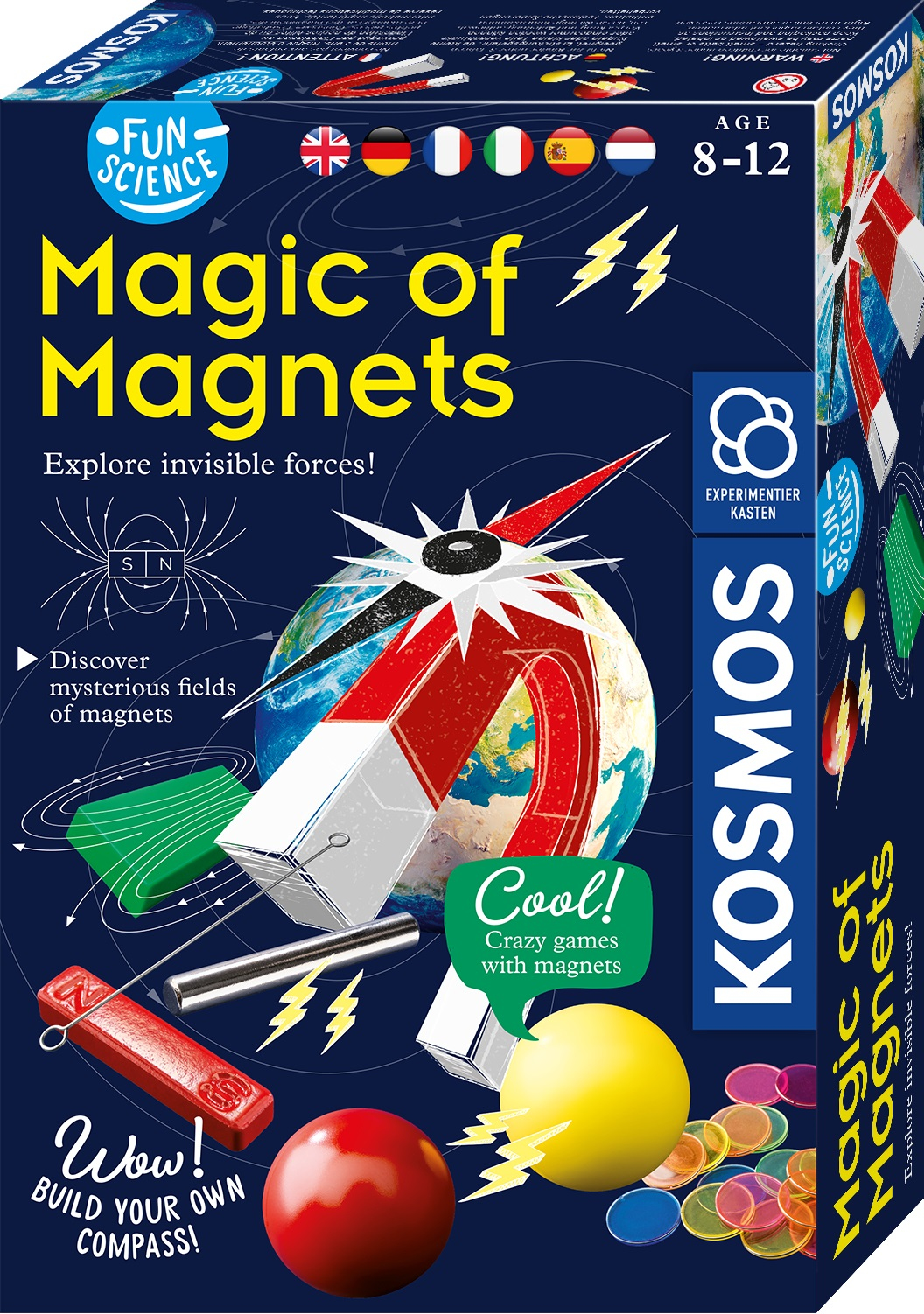 KOSMOS Fun Science Magic of Magnets Spielzeug Mehrfarbig | MediaMarkt