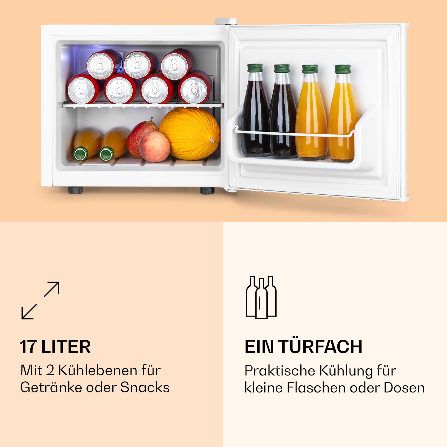 Ein Energielabel mit Informationen zur Energieeffizienz eines Kühlschranks. Es hat eine G-Bewertung.