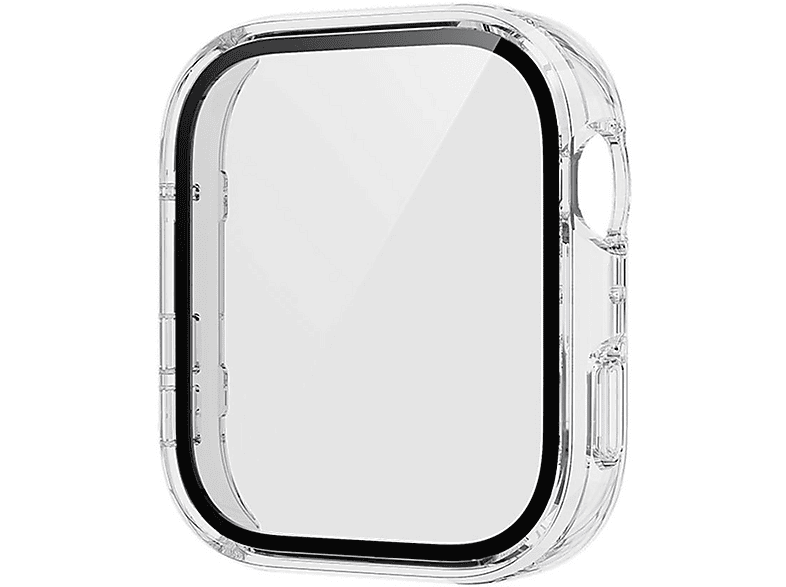 WIGENTO Kunststoff Design Hülle + H9 Hart Glas Watch Schutz Hülle (für Huawei Watch Fit 4)