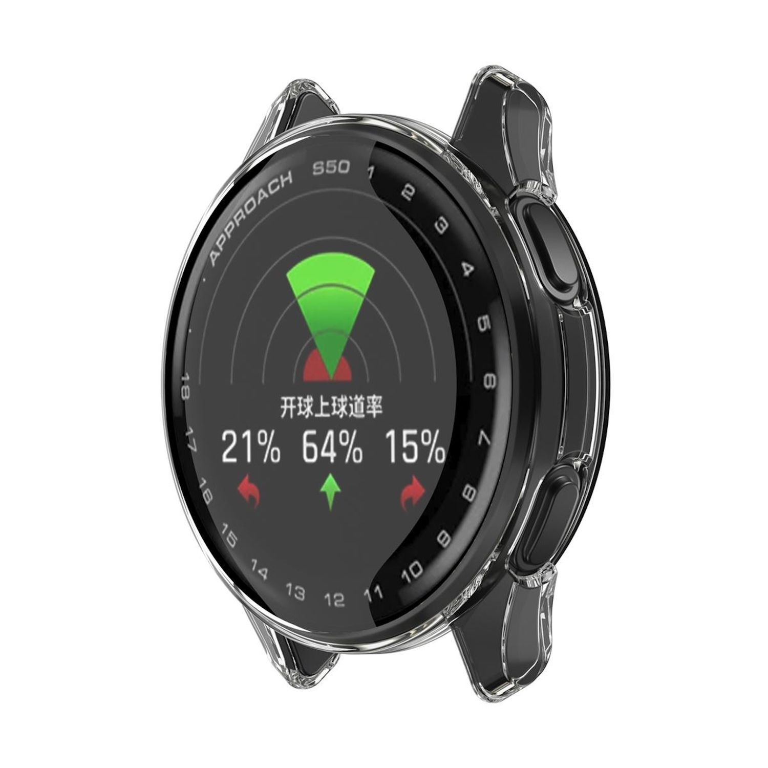 VacFun 4 Pezzi Pellicola Protettiva, Compatibile con Garmin vivosport (Non Vetro Temperato) Protezioni Schermo Cover Custodia