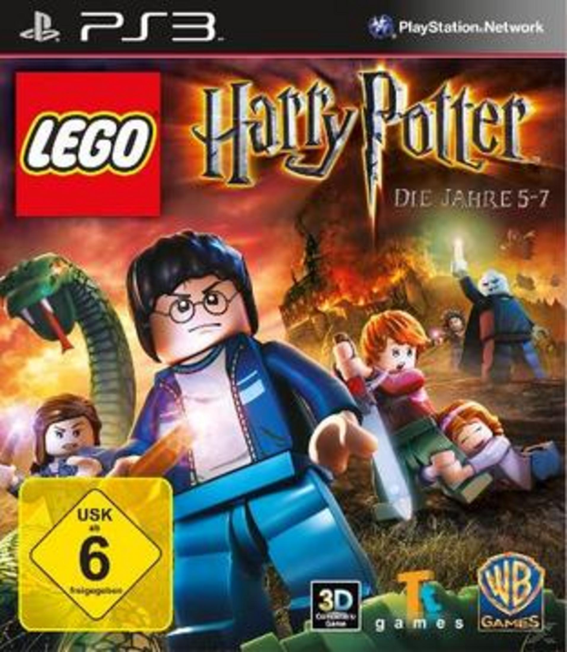 Das Cover eines LEGO Harry Potter Videospiels für PS3.