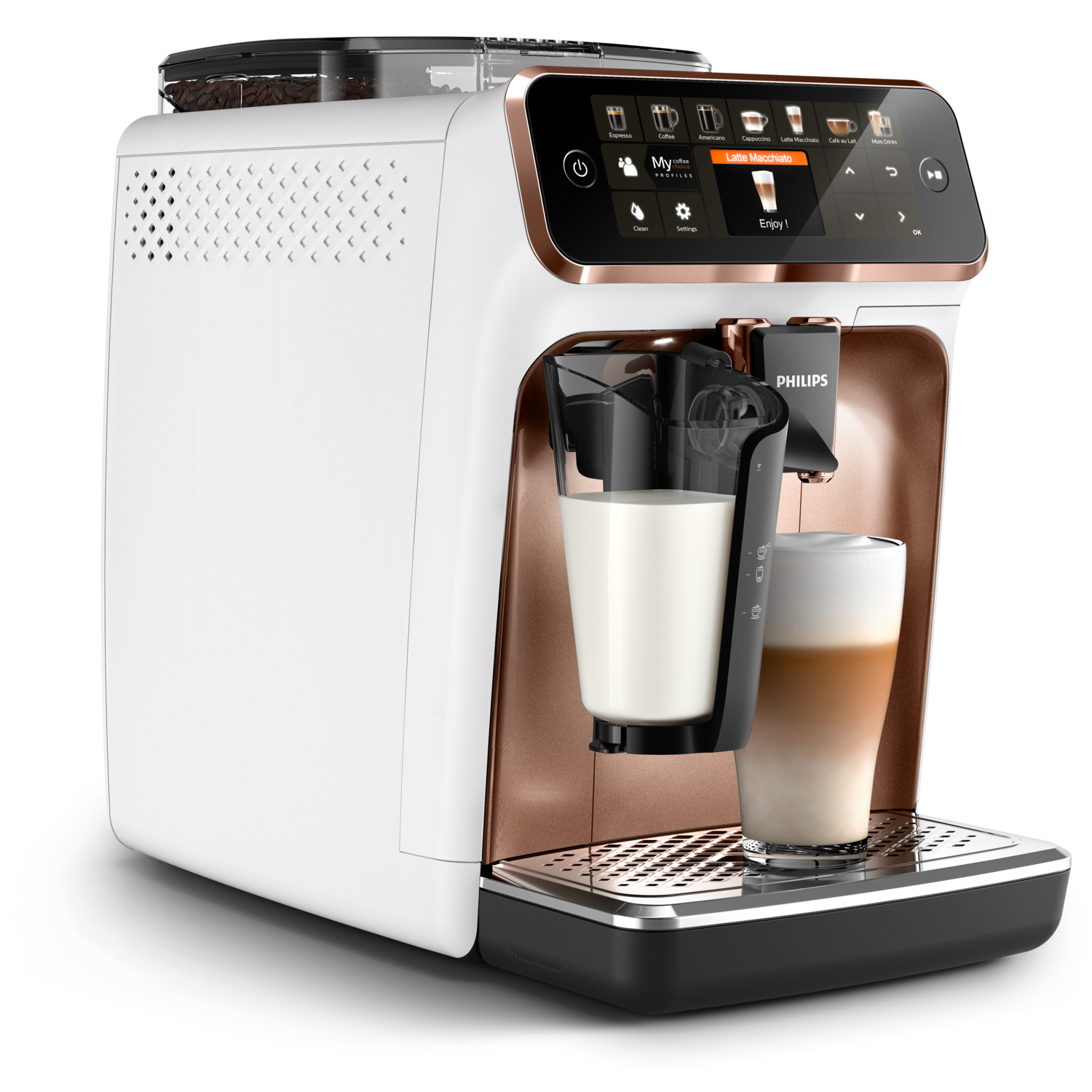 PHILIPS EP5443/70 Tam Otomatik Kahve Makinesi Rose Gold