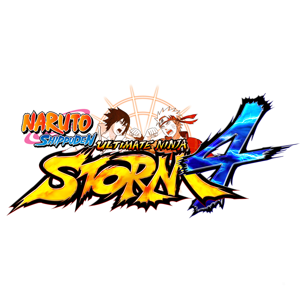 Naruto und Sasuke, Hauptfiguren aus Naruto Shippuden, sind auf dem Box-Art mit dem Spiel-Logo.