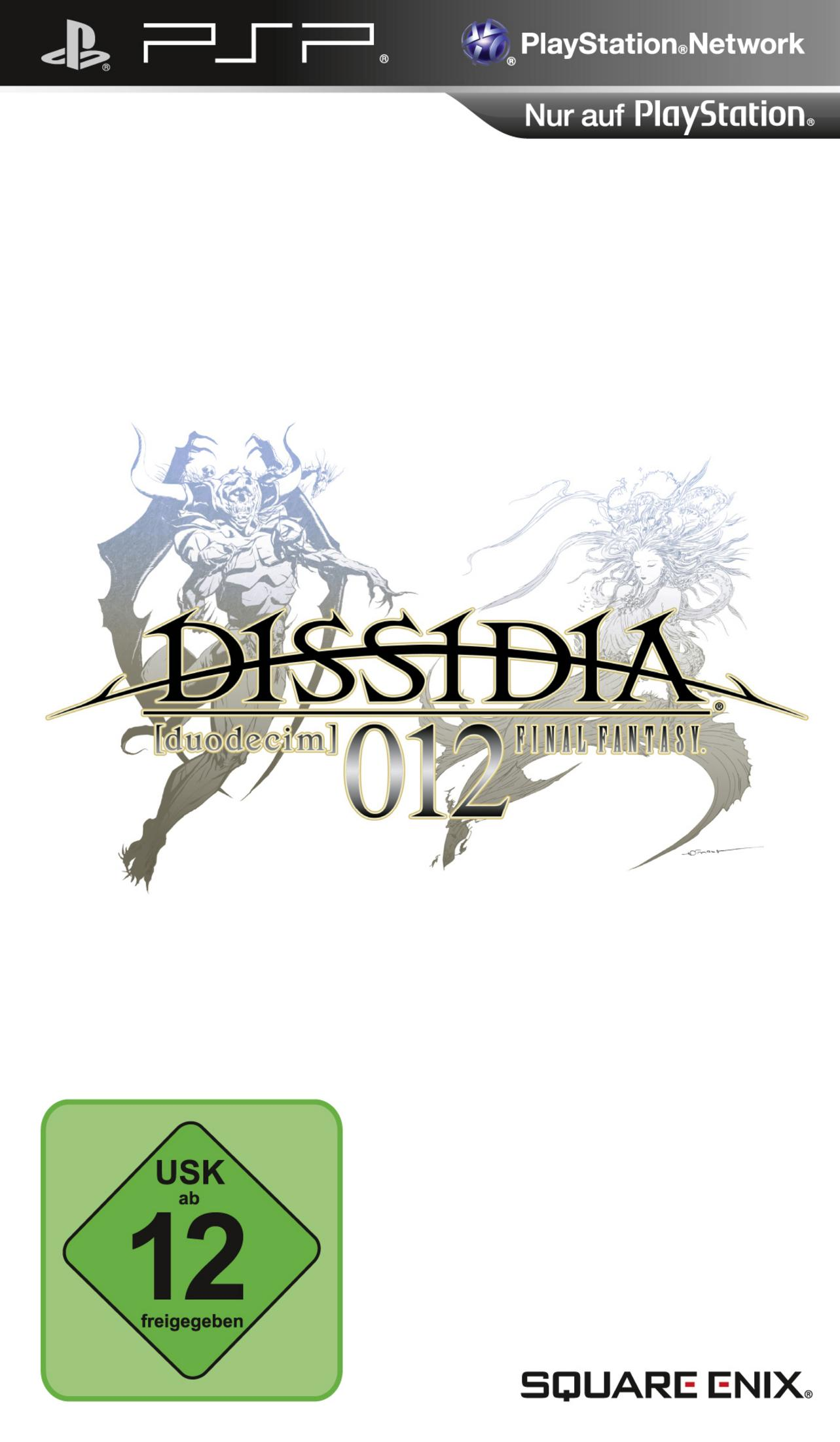 Spielcover von Dissidia 012 Final Fantasy für PSP.