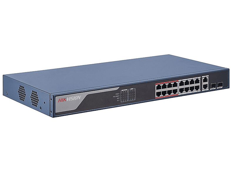 HIKVISION DS-3E1318P-EI 16 Switch Lacivert