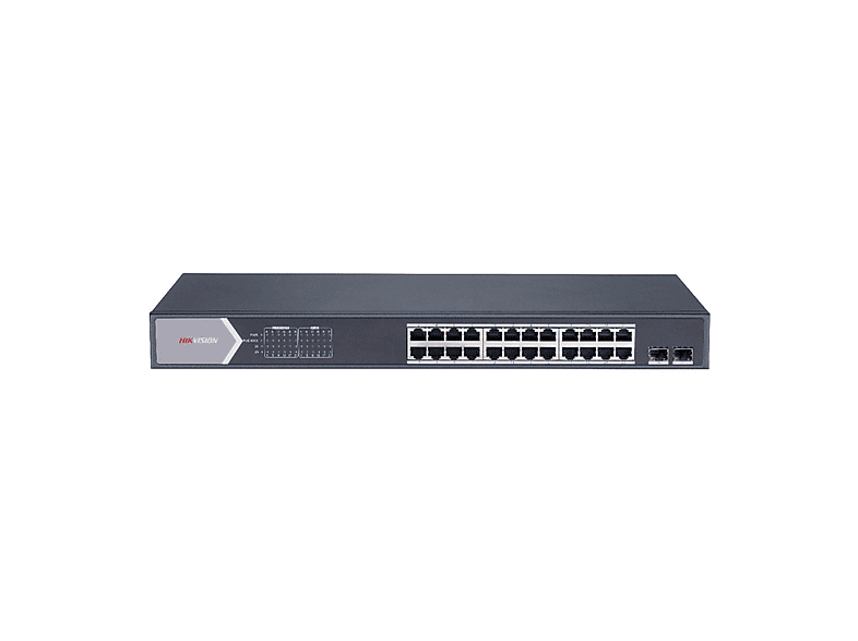 HIKVISION DS-3E1526P-SI Gigabit + 2×Sfp Poe Yönetilebilir 370W 24 Switch Siyah