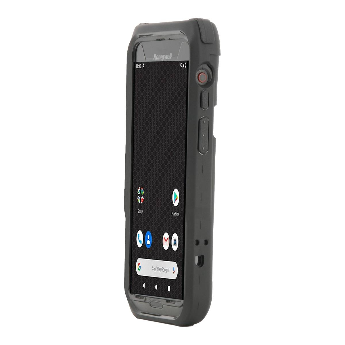 Robustes Honeywell Handheld-Gerät in einem dunkelgrauen Gehäuse.