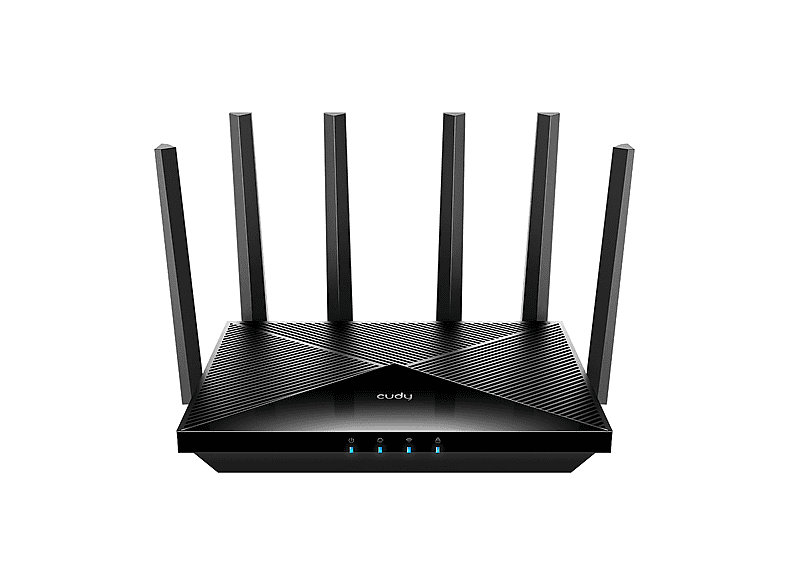 CUDY WR11000 BE11000 Üç Bant Mesh Wi-Fi 7 6 GHz MLO 320MHz Qualcomm A53 İşlemci 4 Port 5765 Mbit/s MU-MIMO Router