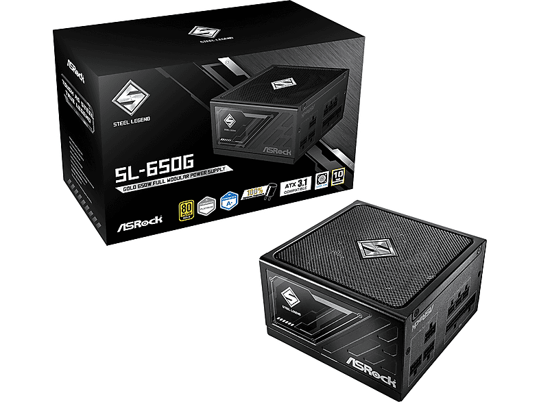 ASROCK SL-650G Steel Legend Computervoeding | MediaMarkt