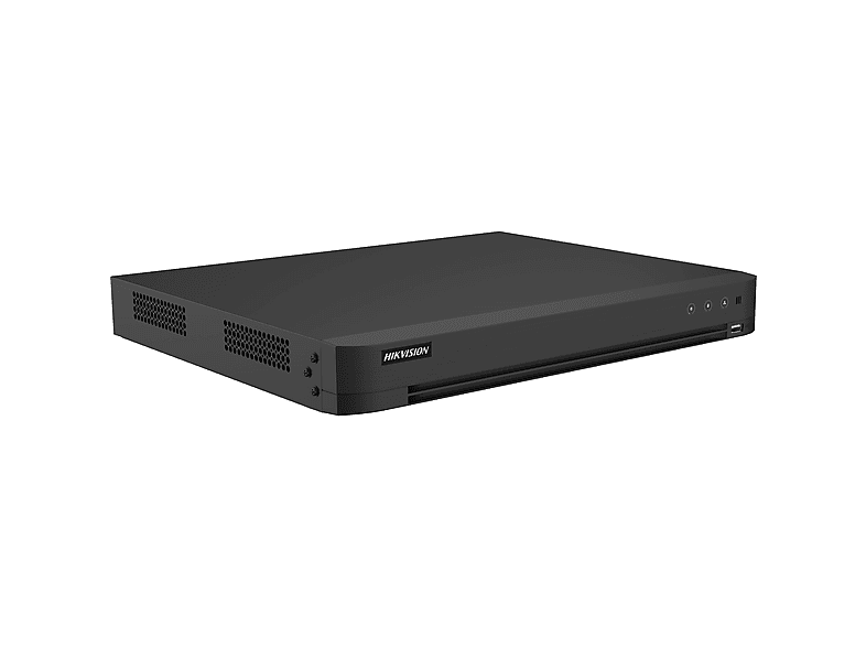 HIKVISION IDS-7216HQHI-M2/XT 16 Kanal H265 Pro+ Acusense Hibrit DVR Kayıt Cihazı Siyah