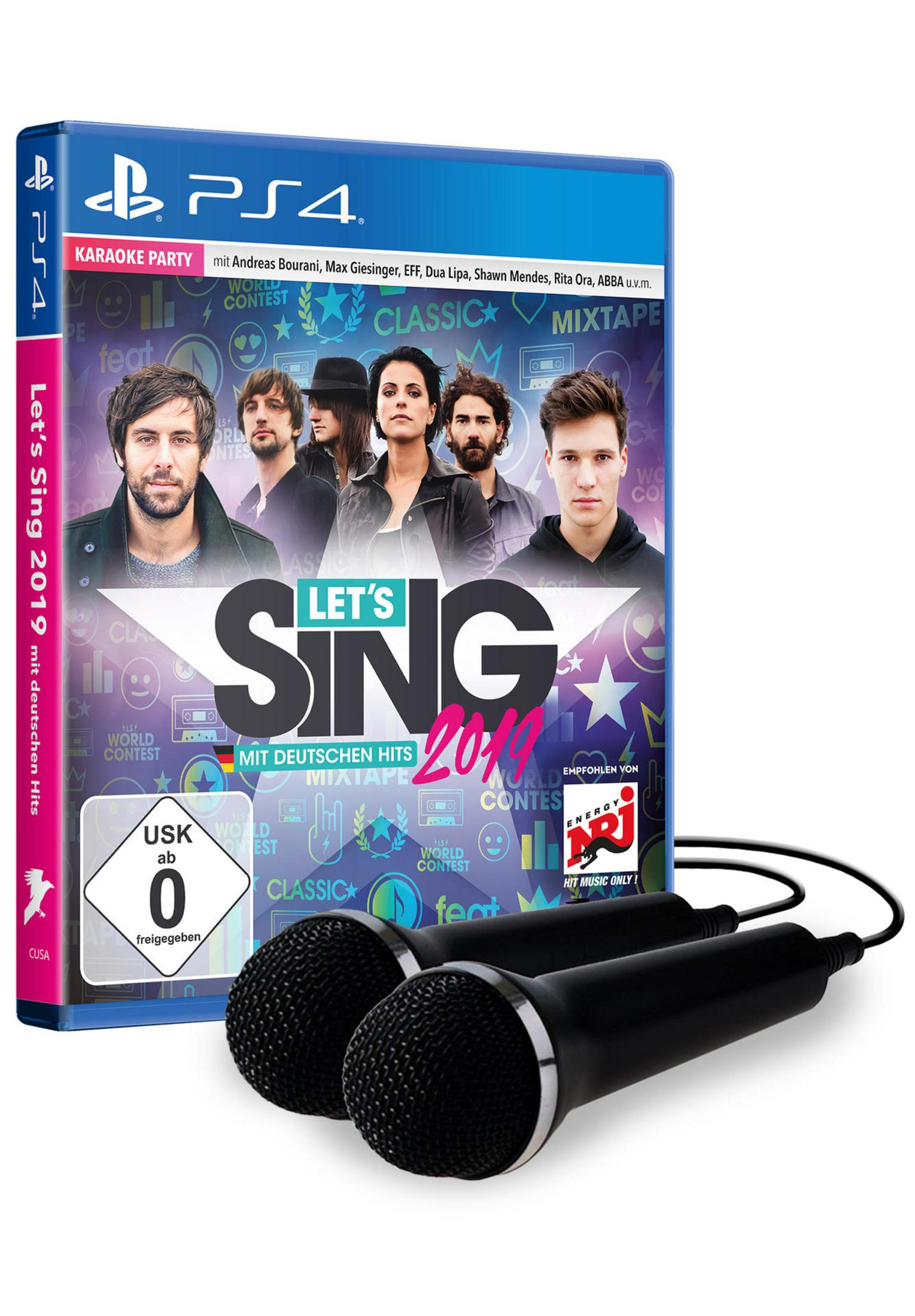 Let's Sing 2023 - Mit deutschen Hits + 2 Mikrofone - PlayStation 4 online bestellen | MÜLLER