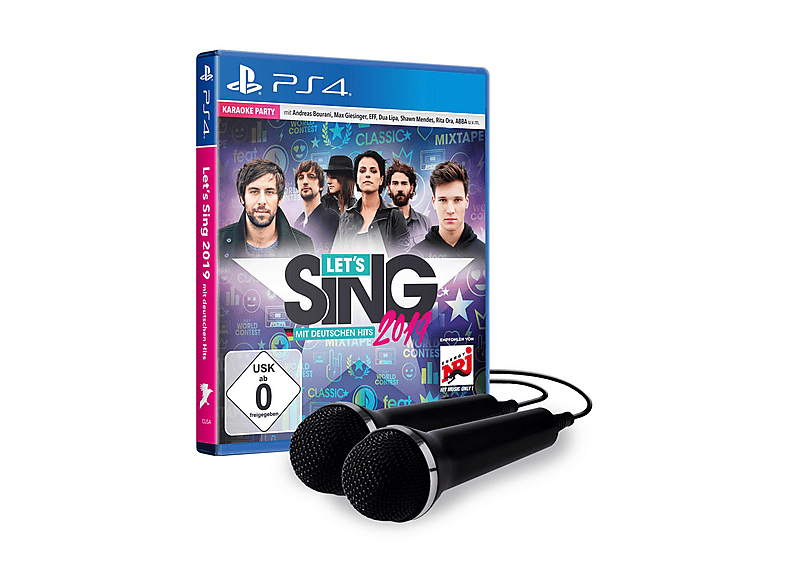 PS4 LETS SING 2019 MIT DEUTSCHEN HITS (+2 MICS) - [PlayStation 4]