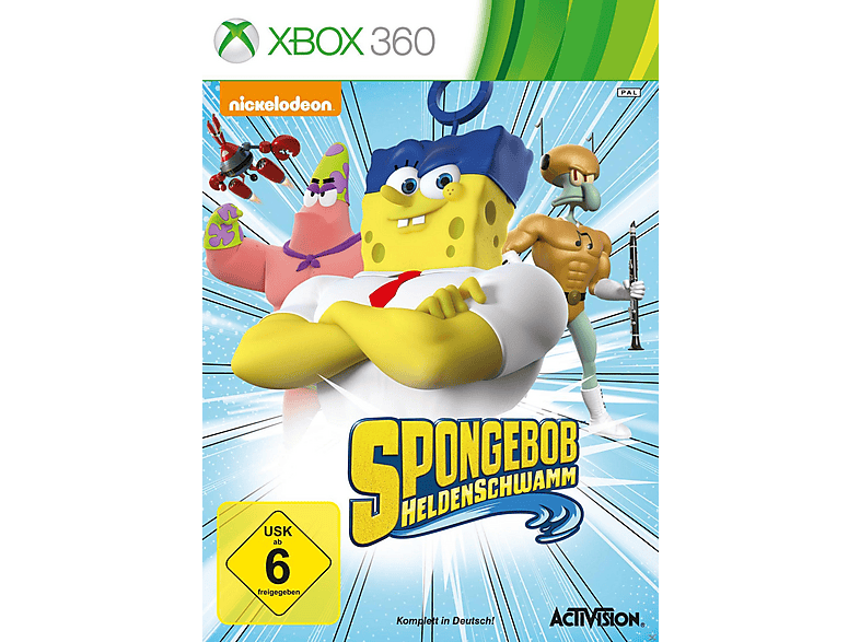 XB360 SPONGEBOB SCHWAMMKOPF - HELDEN SCHWAMM - [Xbox 360]