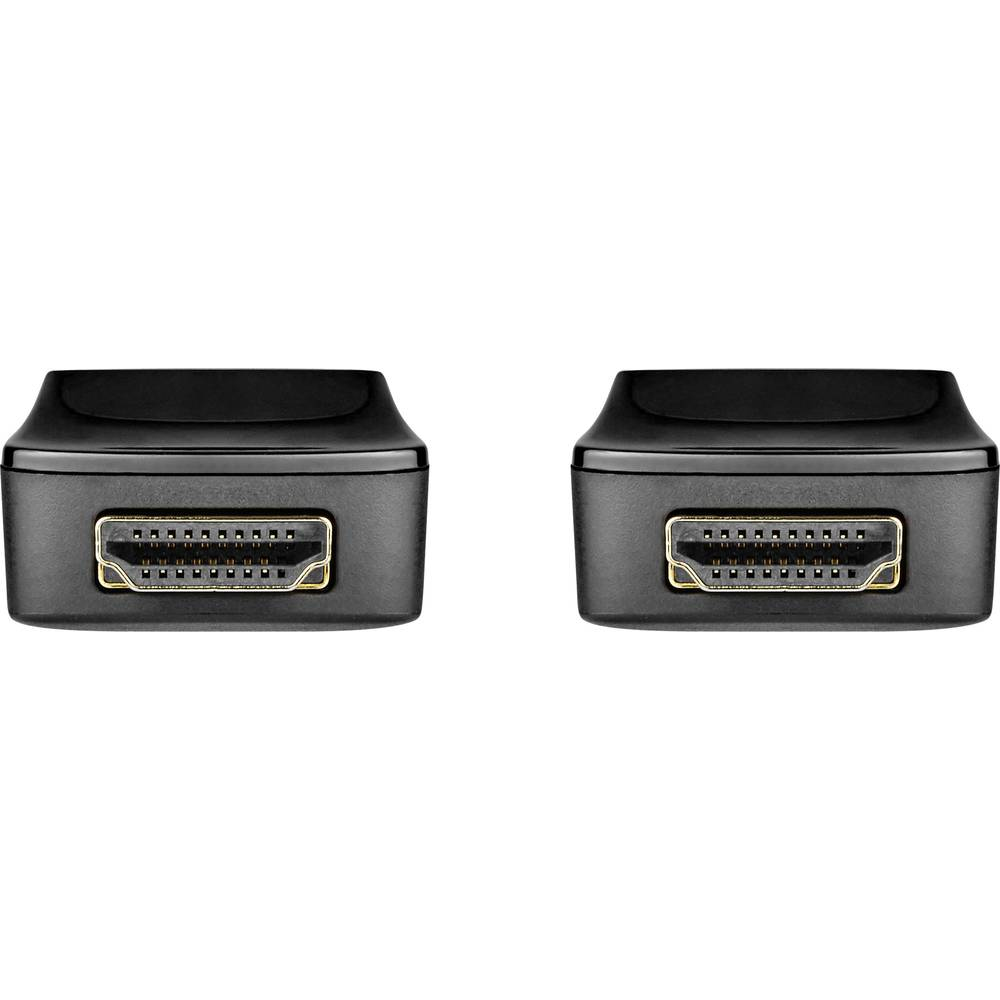 Due connettori HDMI neri, con porte di connessione dorate.
