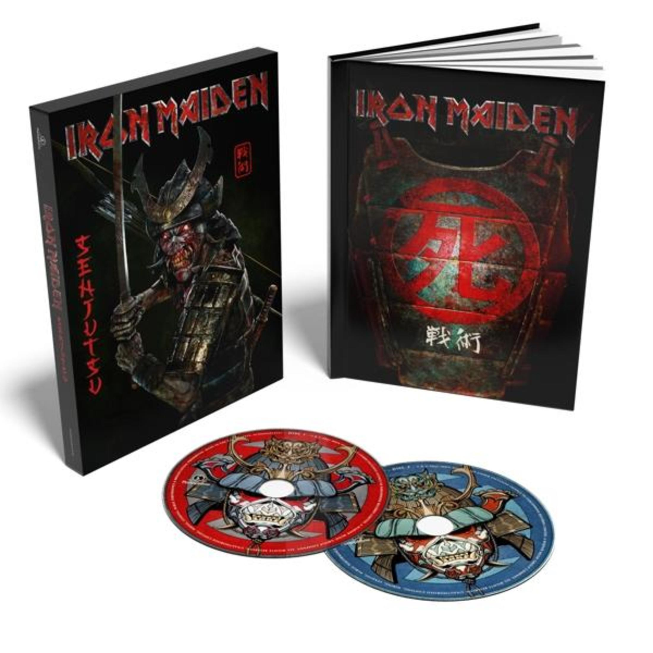 Zestaw albumu Iron Maiden, z samurajem na okładce. Zawiera książkę i dwie płyty CD ze sztuką samurajską.