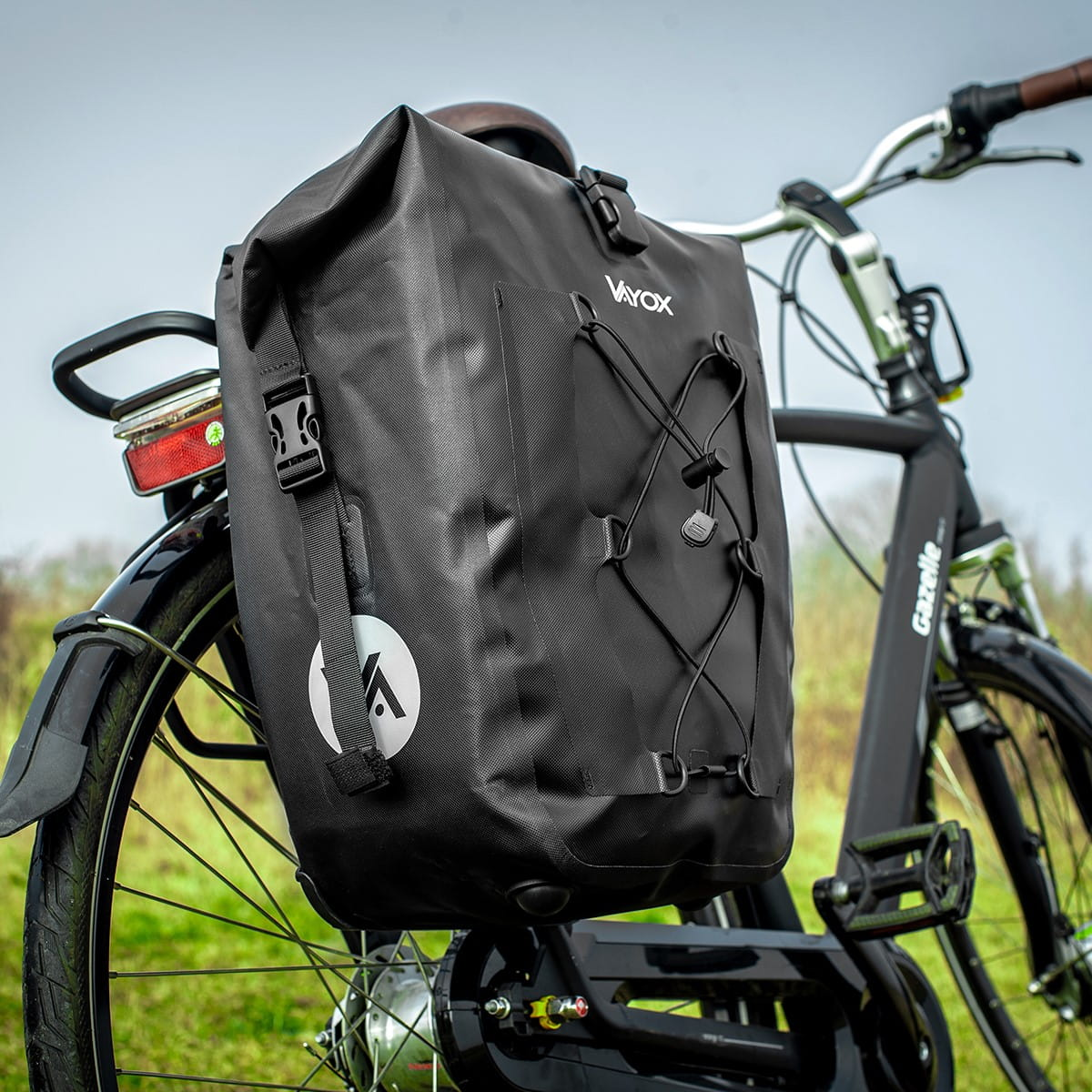 BORSA BICI BICICLETTA Portabagagli Portapacchi Tracolla Trasporto Impermeabile EUR 22,90