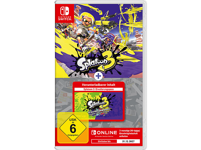SW SPLATOON 3 + ERWEITERUNGSPASS | SET - [Nintendo Switch