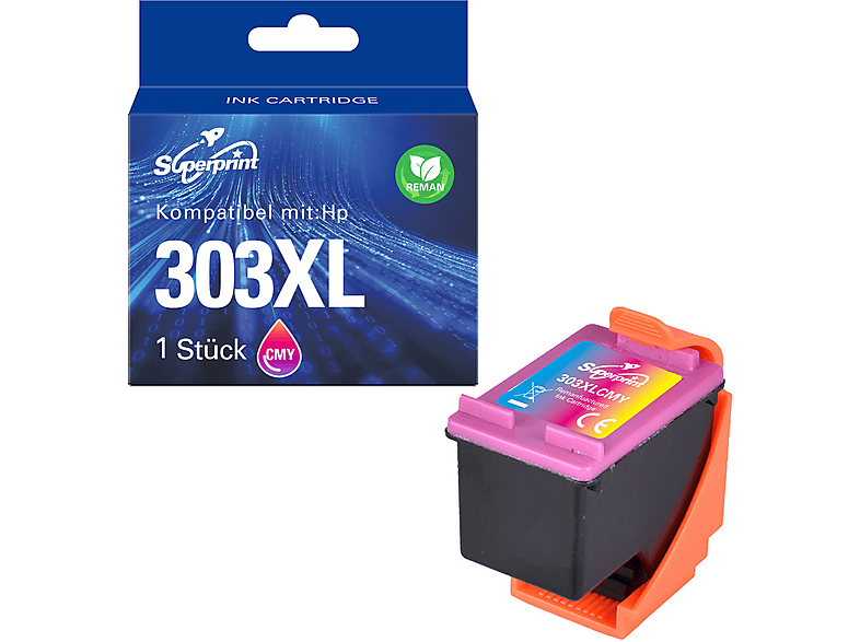 HP 36147 Tintenpatronen-Set Cyan, Magenta, Gelb - 165 Seiten, Kompatibel Mit HP Druckern