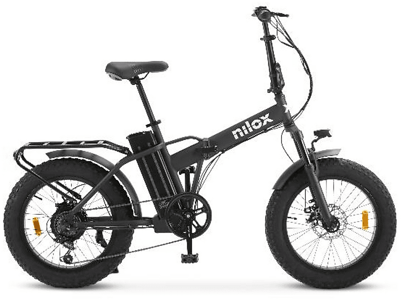 NILOX X8 Pro Kompakt-/Faltrad (Laufradgröße: 20 Zoll, Unisex-Rad, 468, Schwarz)