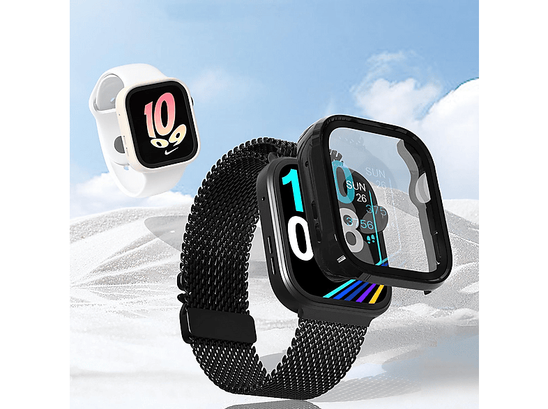 SkyBand Pellicole Protettive In Vetro Temperato 9H Per Fossil SmartWatch Donne Gen 5E 42mm – Confezione Da 3 - 5