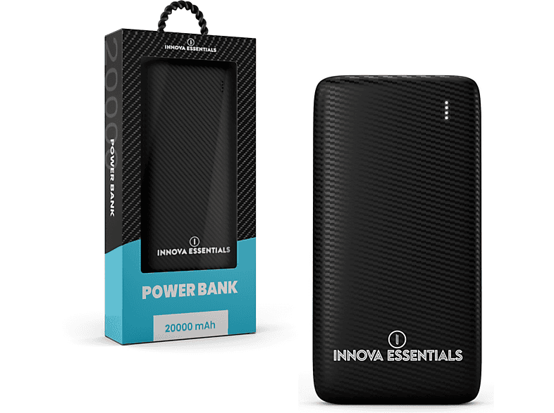 INNOVA ESSENTIALS Pro Series Powerbank 20000 mAh Schwarz