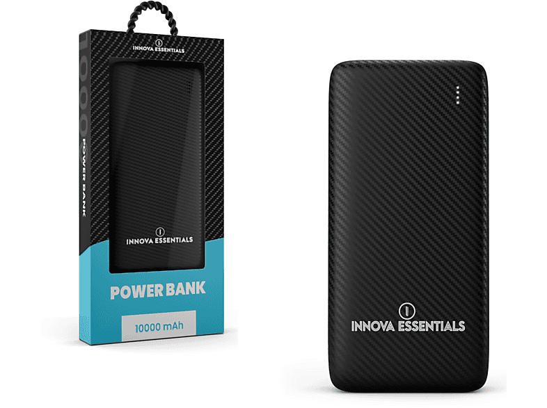 INNOVA ESSENTIALS Mini Series Powerbank 10000 Schwarz