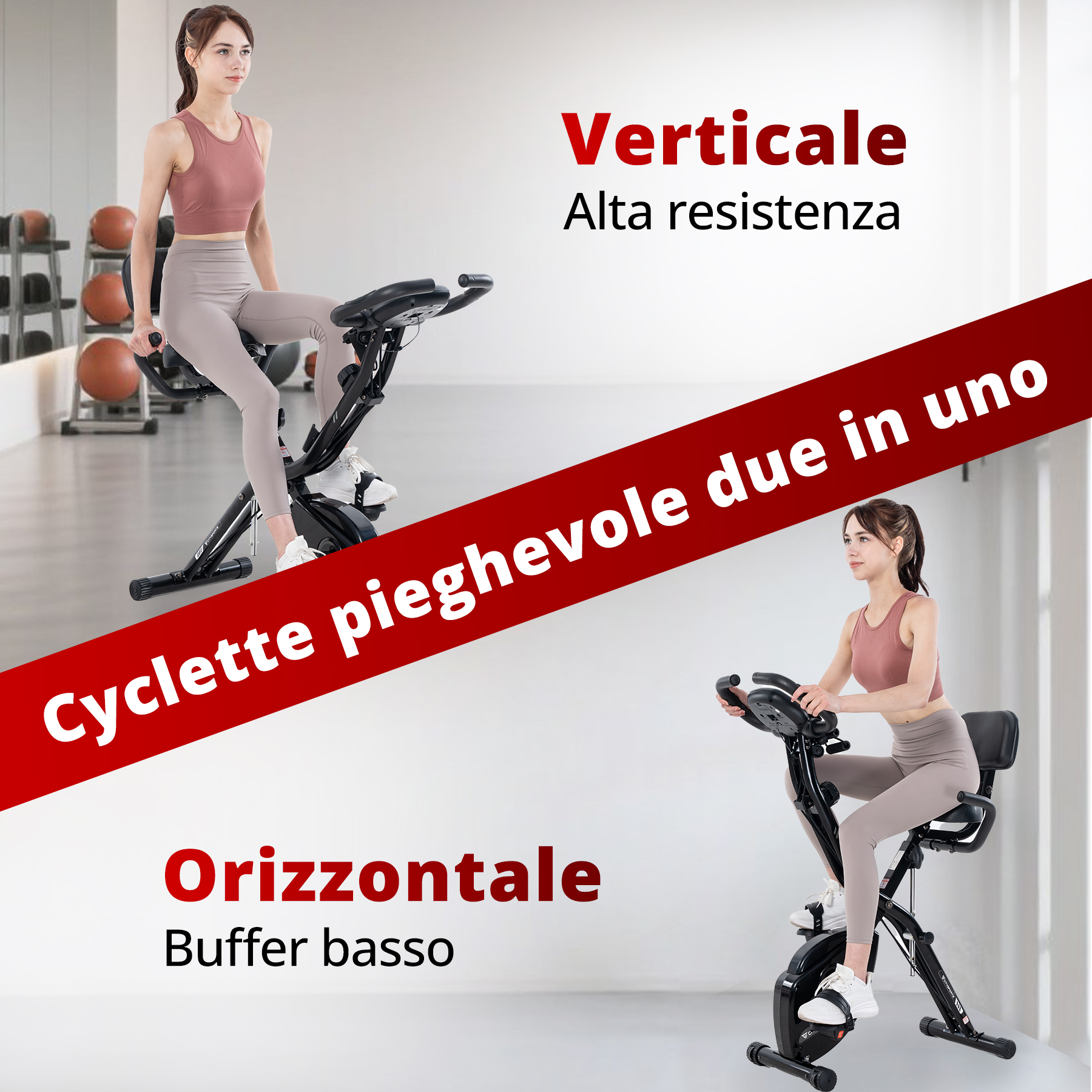Spintore Fitness Multifunzione Pieghevole – Rastrelletto Elite Per Esercizi A Casa E In Viaggio