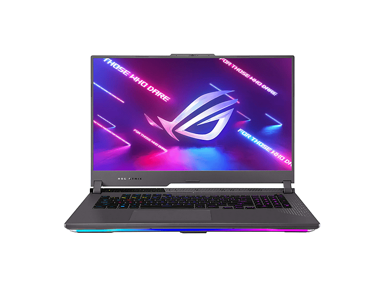 ASUS ROG Strix G17, Office 2024 Pro, Notebook, mit 17,3 Zoll Display, AMD Ryzen™ 9,7940HX Prozessor, 32 GB RAM, 1 TB SSD, NVIDIA GeForce RTX™ 4060, Eclipse Gray, Windows 11 Pro