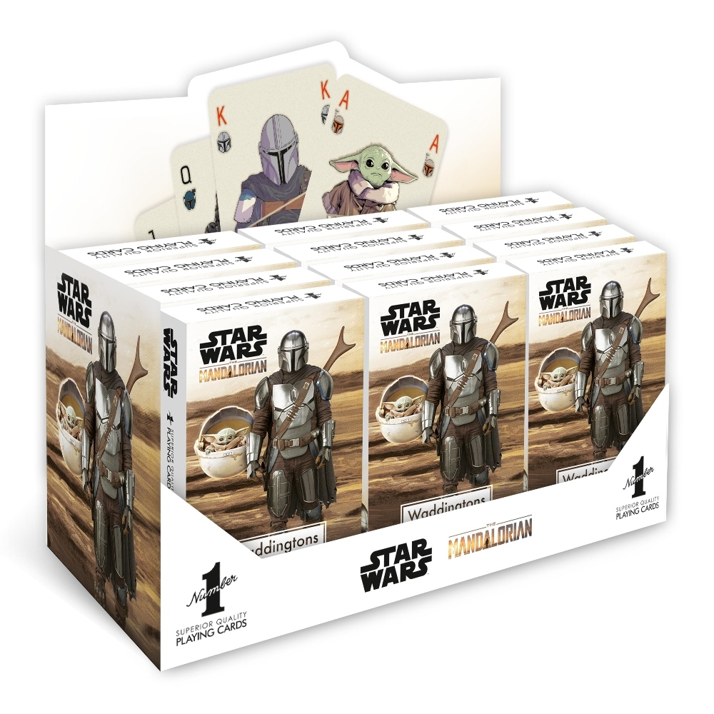 Carte Da Gioco Star Wars The Mandalorian – Mazzo 54 Carte Per Bambini E Adulti, WM00864-EN1-12