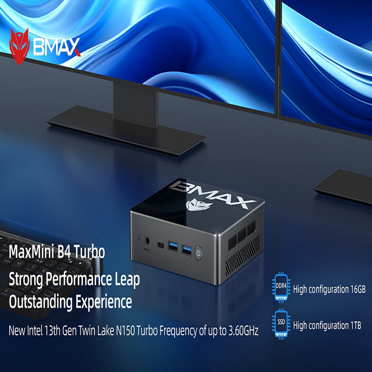 BMAX B4 Plus ミニPC 16GB 512GB ミニPC BMAX B4PLUS miniPC Amazon.co.jp: BMAX ミニPC 16GB DDR4