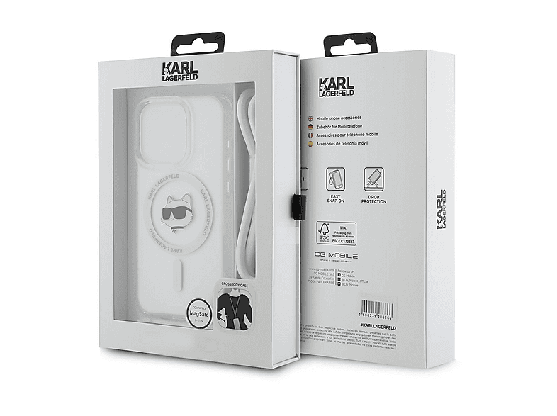 KARL LAGERFELD Cover Per IPhone 12 (5,4") – Custodia Ufficiale In Oro, Protezione Antiurto E Antigraffio