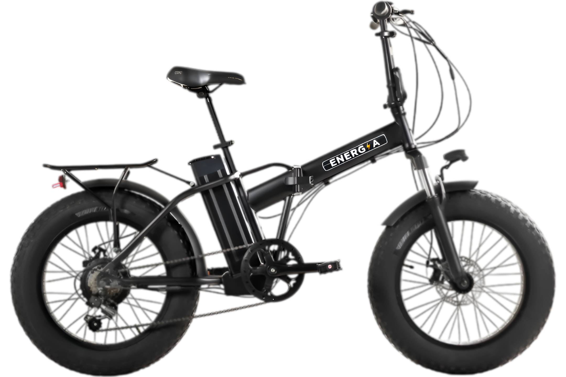 Fat Bike Elettrica Pieghevole Bici Con Pedalata Assistita