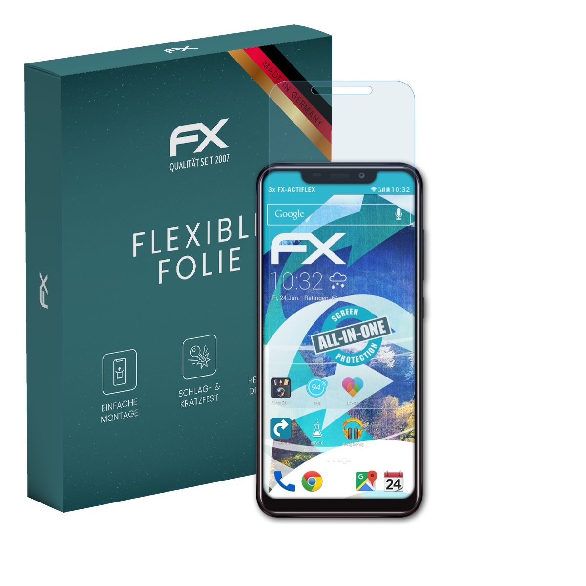 Dipos Matt Displayschutzfolie Für Sony Xperia SP - 2 Stück, Anti-Reflex, Kratzfest (3H)