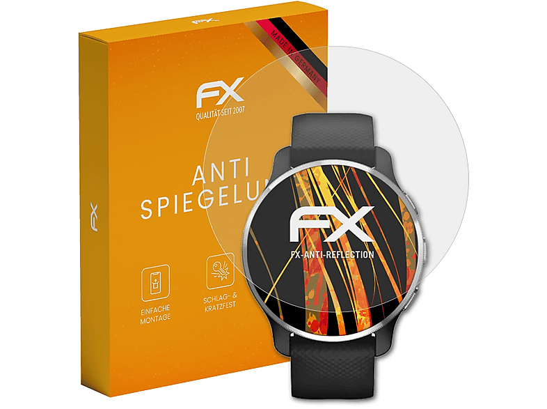 ATFOLIX 3x FX-Antireflex Displayschutz (für Garmin D2 Air X10)