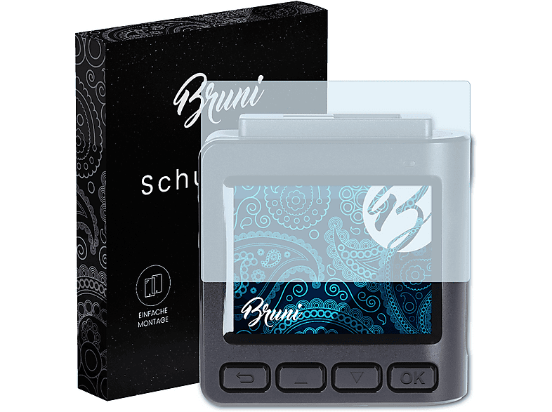 Bruni Displayschutzfolie Für Rollei Actioncam 550 Touch – Glasklar, 2 Stück, Made In Germany