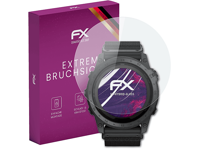 ATFOLIX FX-Hybrid-Glass Schutzglas (für Garmin Tactix 7)
