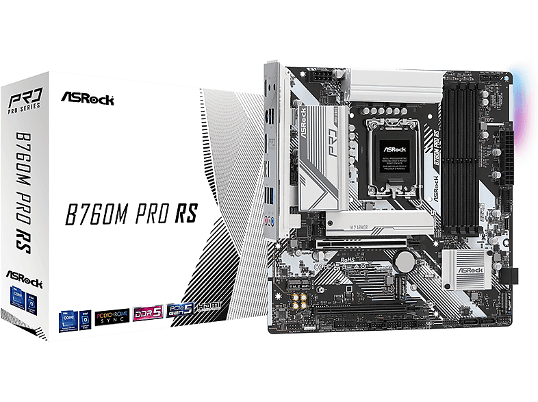 ASROCK ASRock B760M PRO RS - mATX DDR5 S1700 Motherboard Rot