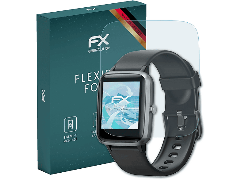 ATFOLIX 3x FX-ActiFleX Displayschutz (für Yamay SW021)