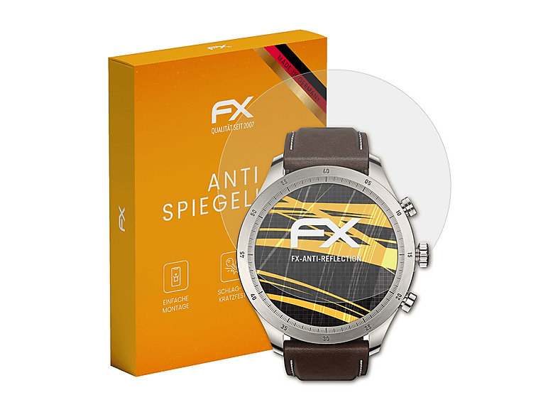 ATFOLIX 3x FX-Antireflex Displayschutz (für Amazfit Zepp Z)