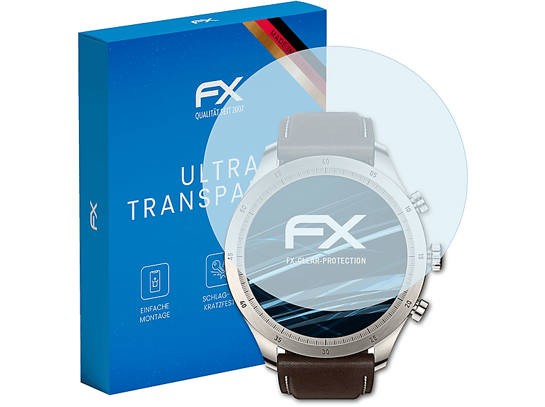 ATFOLIX 3x FX-Clear Displayschutz (für Amazfit Zepp Z)