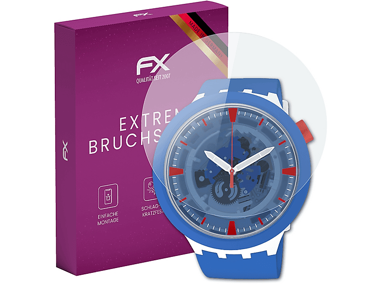 ATFOLIX FX-Hybrid-Glass Schutzglas (für Swatch Jumpsuit)