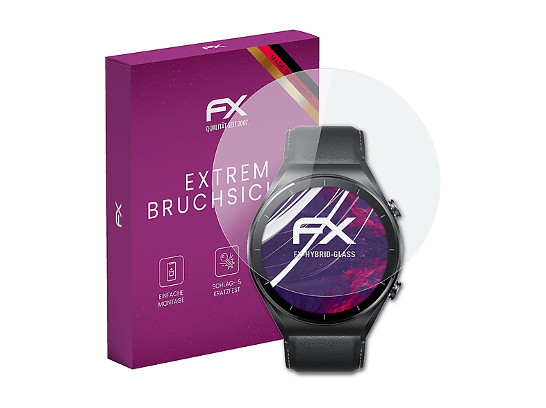 ATFOLIX FX-Hybrid-Glass Schutzglas (für Xiaomi Watch S1)