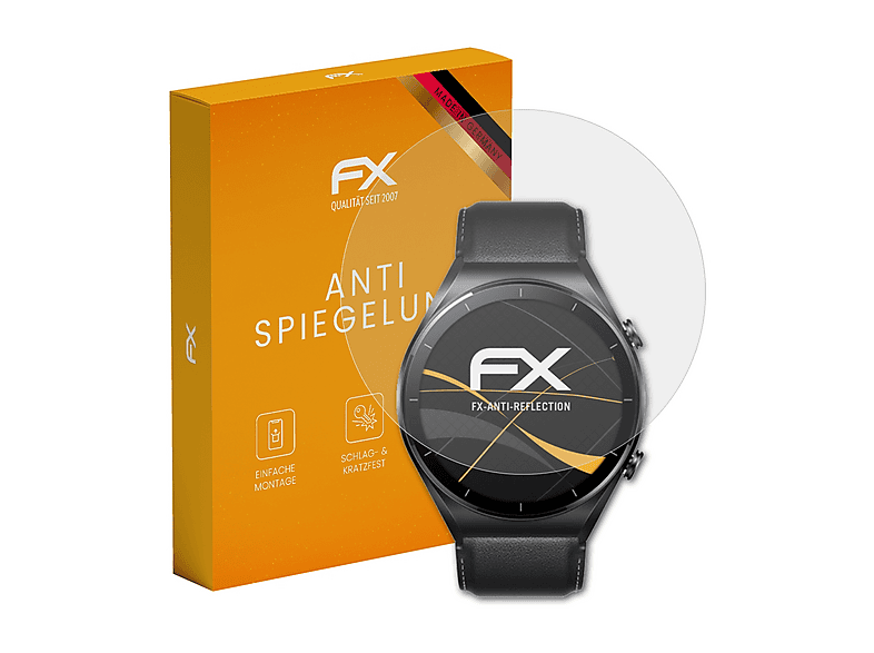 ATFOLIX 3x FX-Antireflex Displayschutz (für Xiaomi Watch S1)