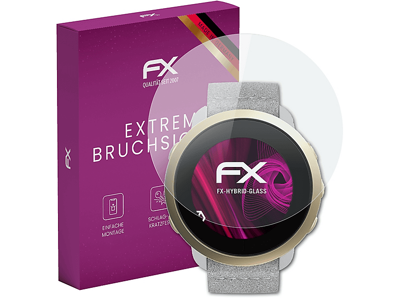 ATFOLIX FX-Hybrid-Glass Schutzglas (für Suunto 3)