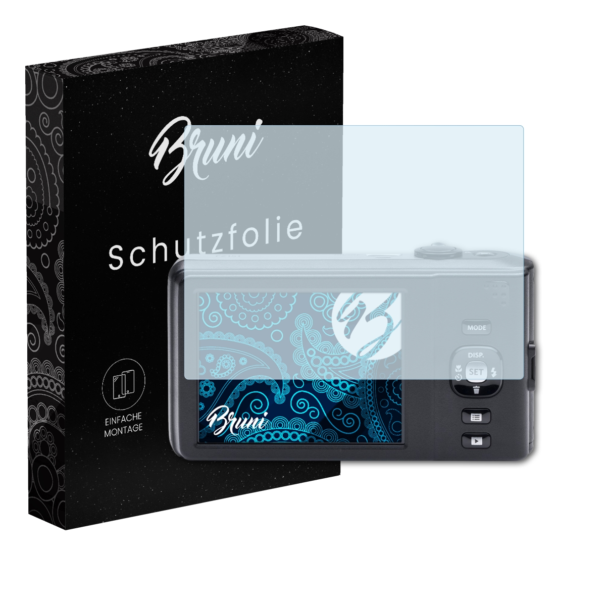 Bruni Schutzfolie Für Kodak PixPro FZ201 – 2x Displayfolie Glasklar, Made In Germany