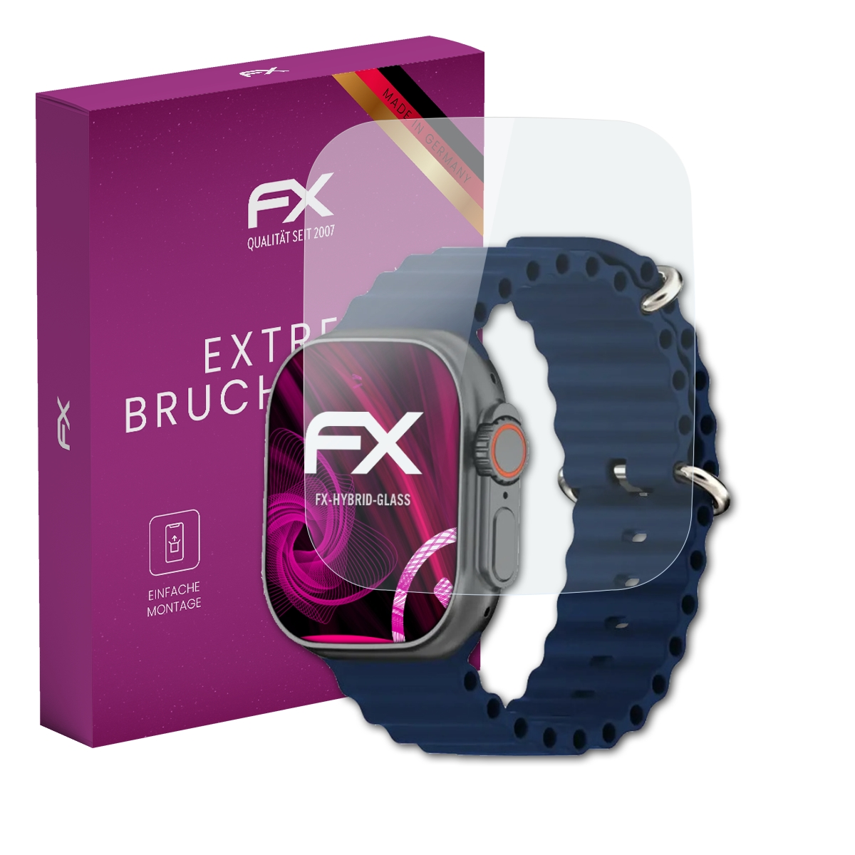 AtFoliX FX-Clear Displayschutzfolie Für Casio W-59-1VQES – Ultraklar, 3x Pack, 6H Kratzfest, Made In Germany