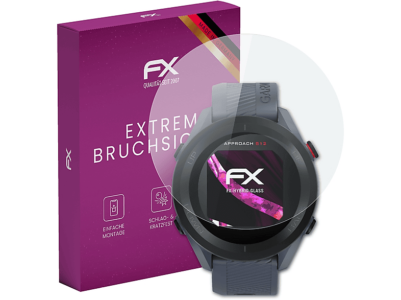 ATFOLIX FX-Hybrid-Glass Schutzglas (für Garmin Approach S12)