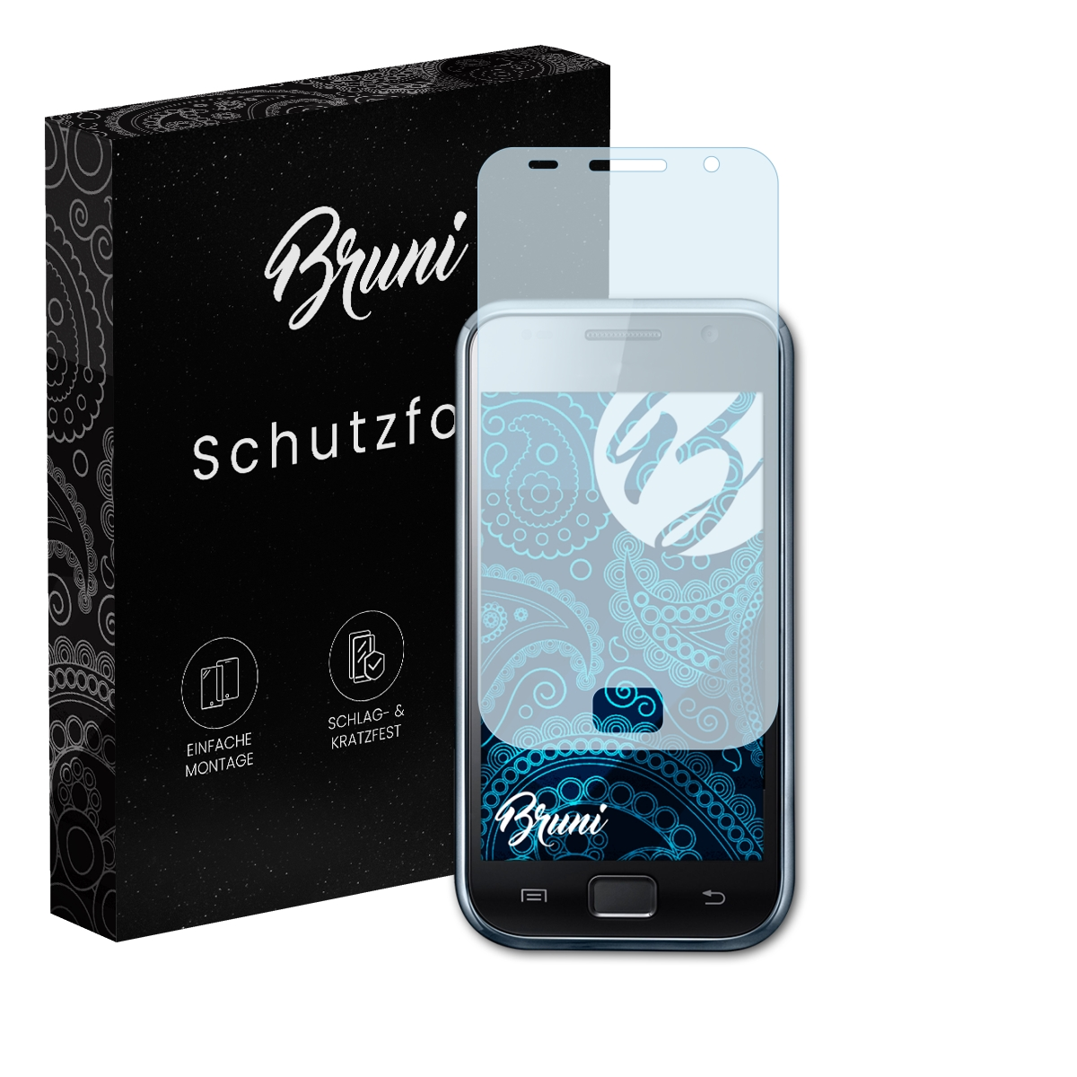 Bruni Screen Protector For Jura E6 Coffee Machine - 2-Pack Crystal Clear Protective Film